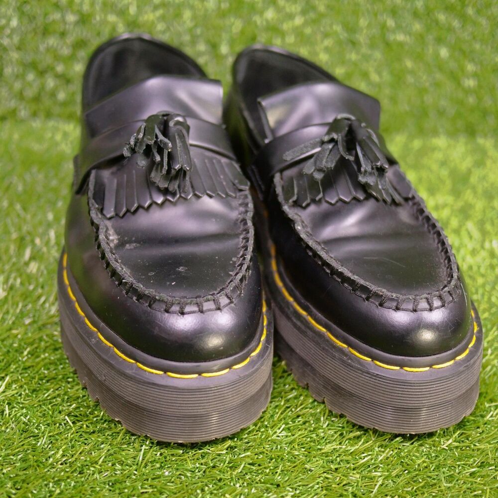 Dr. Martens Adrian Quad Platform Loafers - Women's Size 10 - Men's Size 9 - Picture 2 of 8